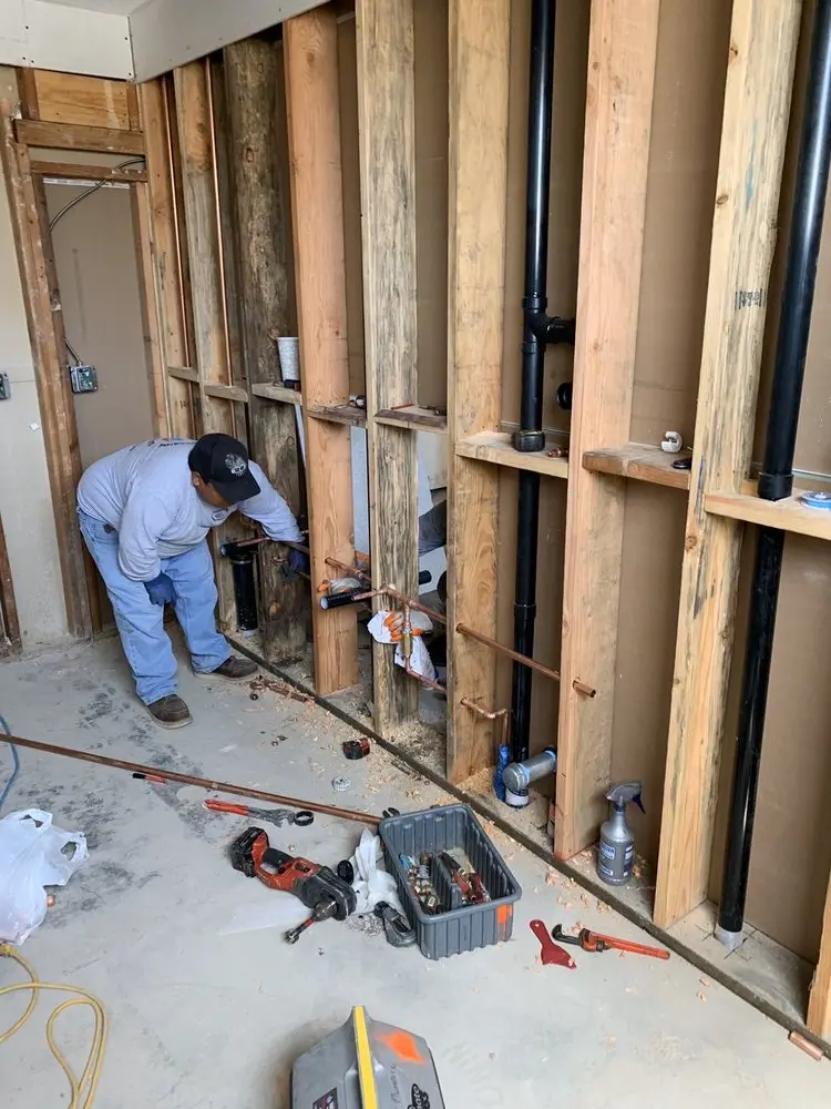 Commercial rough-in plumbing for Trenchless Sewer Repair in East Grand Rapids